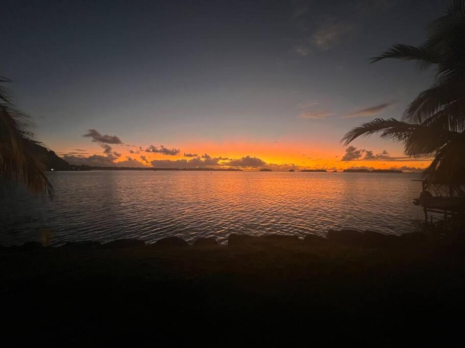 Waterfront Paradise 2 Br; Stunning Sunsets Bora Bora Exterior photo