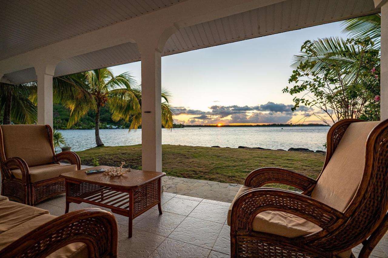 Waterfront Paradise 2 Br; Stunning Sunsets Bora Bora Exterior photo