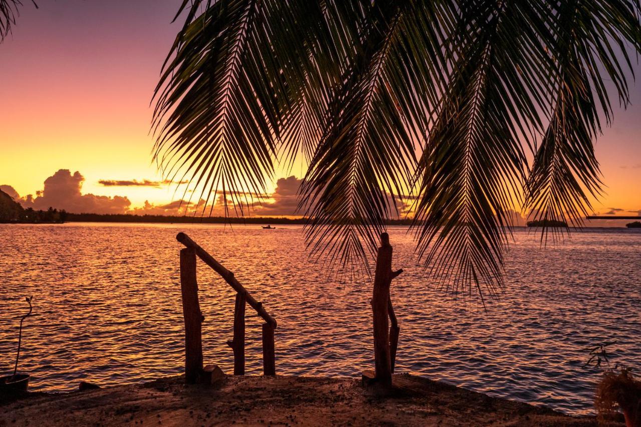 Waterfront Paradise 2 Br; Stunning Sunsets Bora Bora Exterior photo